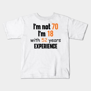 70th birthday Kids T-Shirt